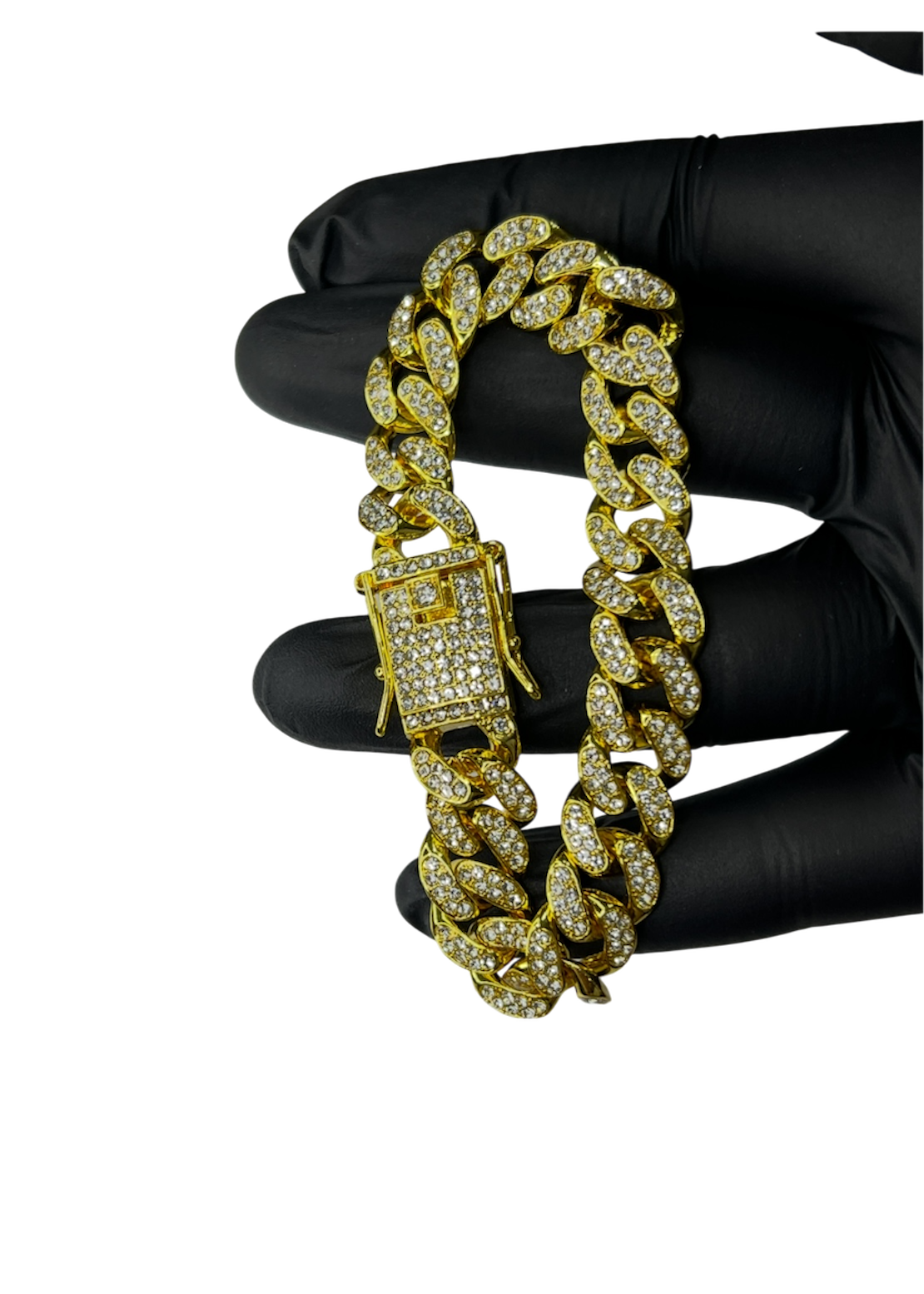 Bratara Cuban Royal Gold